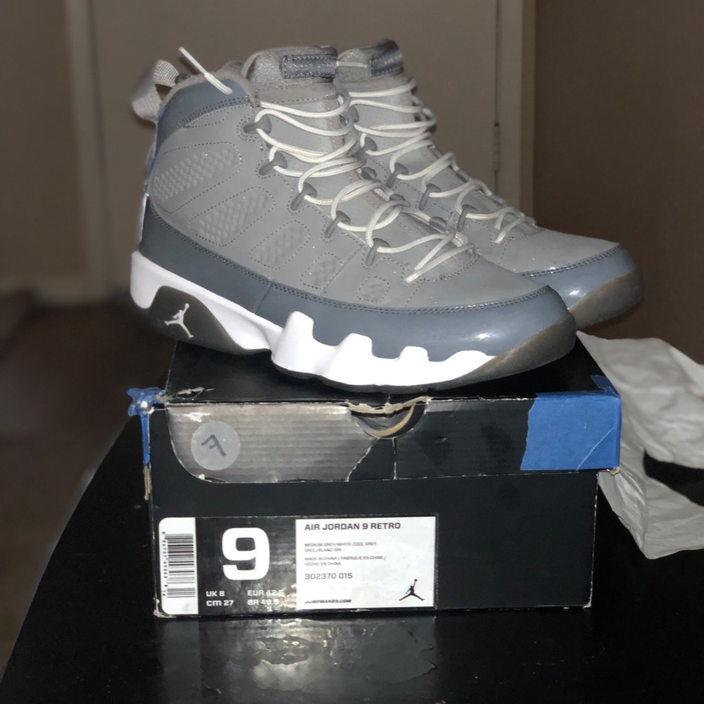 Jordan Cool Grey 9s